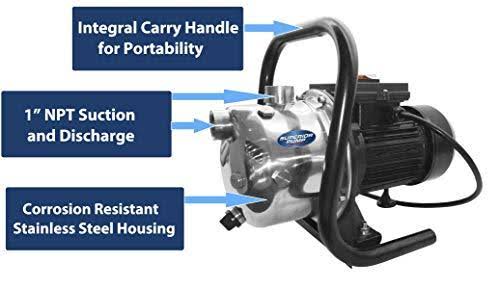 1 HP Portable Sprinkler Pump S8051