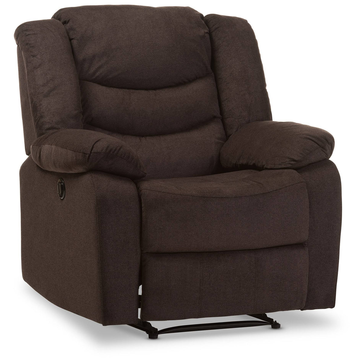 Godiva Brown Fabric Power Recliner Chair W526094