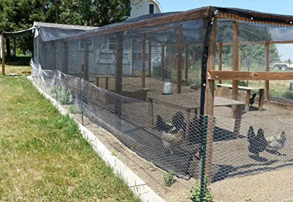 Black 12 X 16 Shade Cloth with Grommets W462490