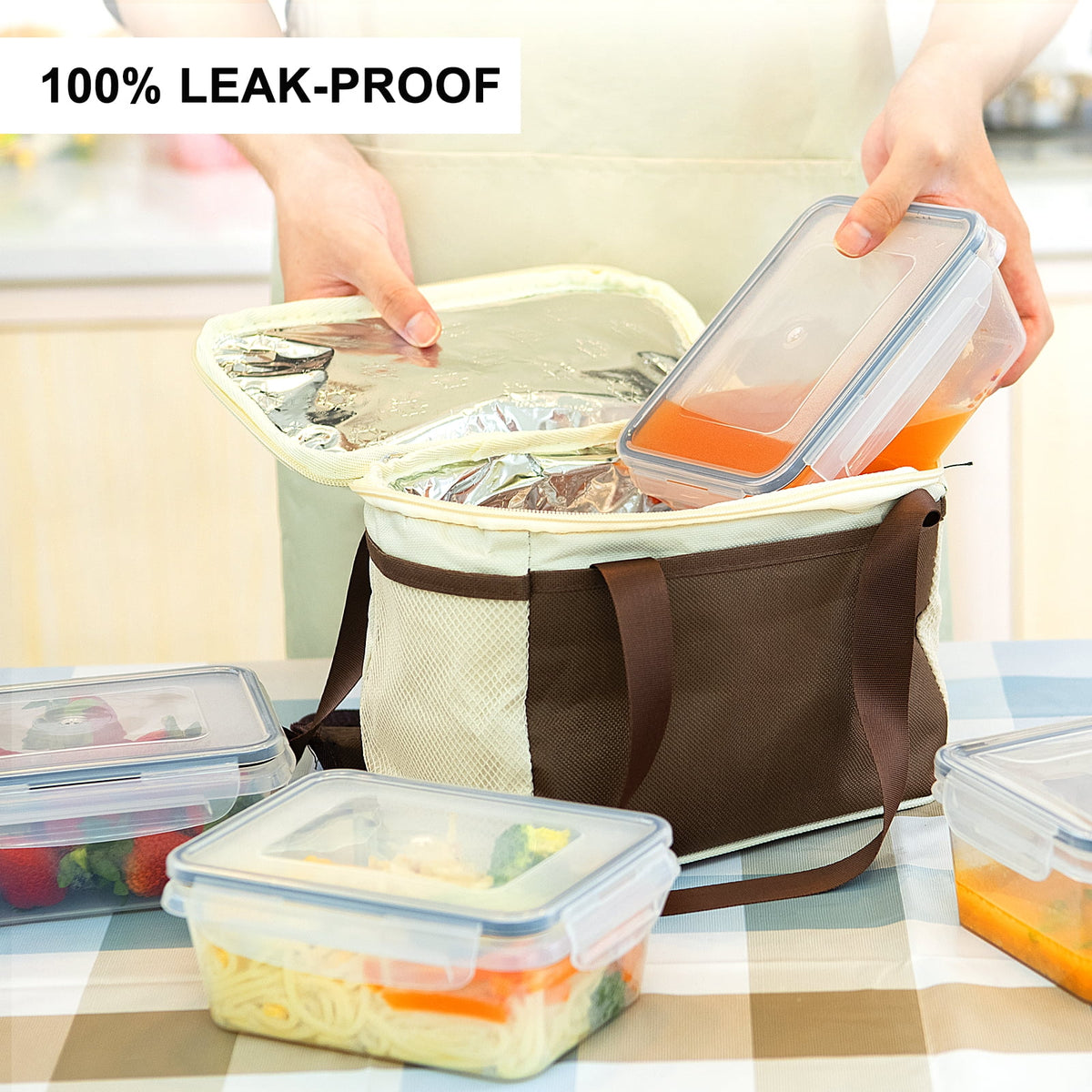 32 Pcs Airtight Food Storage Containers Set with Snap Locking Lids Z4243