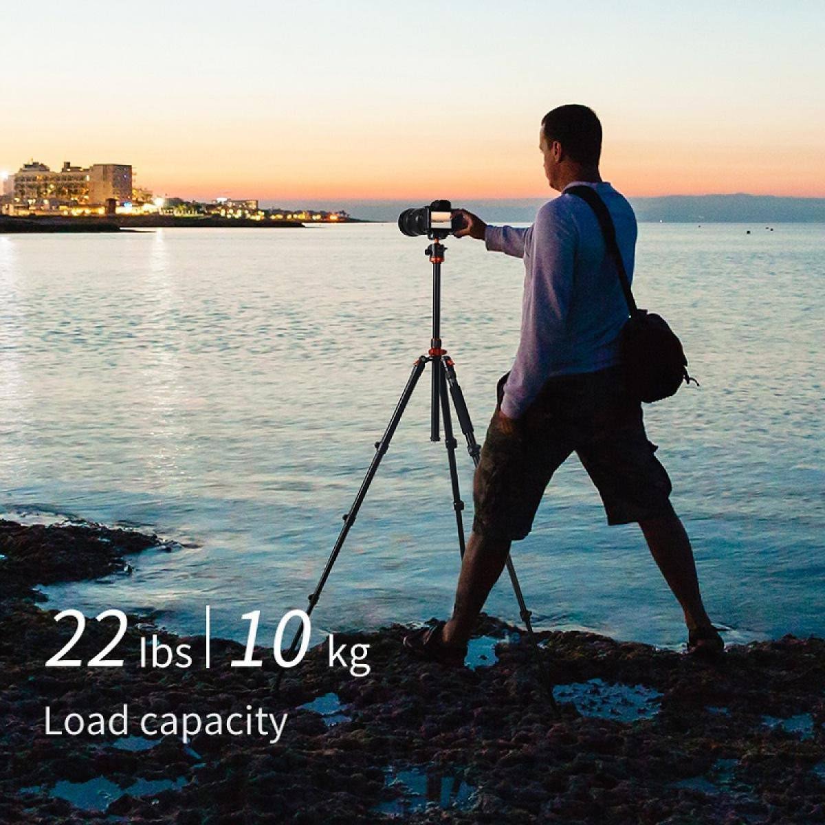 Aluminum Camera Tripod Portable Monopod J657