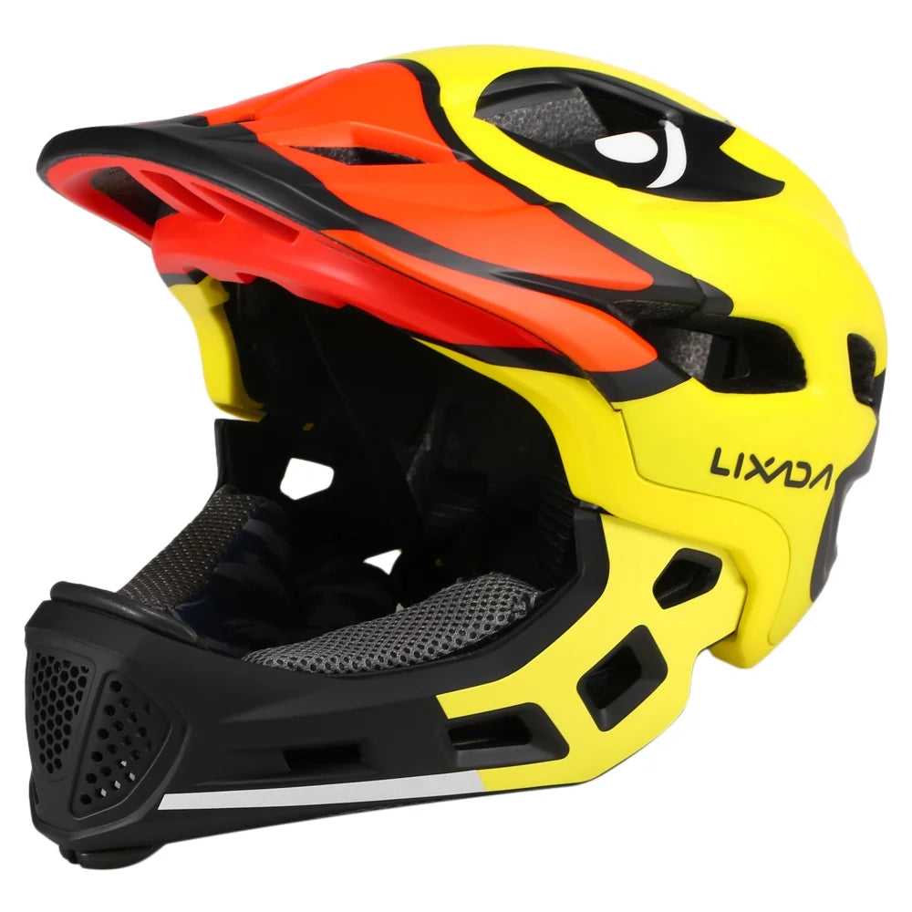 Kids Detachable Full Face Helmet for Cycling Skateboarding Roller Skating S82024