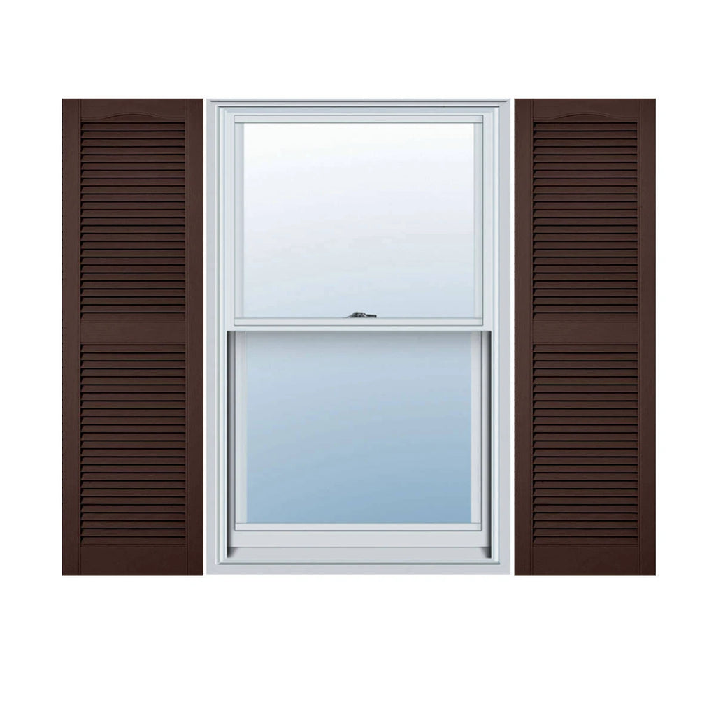 Open Louver Shutters with Shutter-Loks, Per Pair R278039