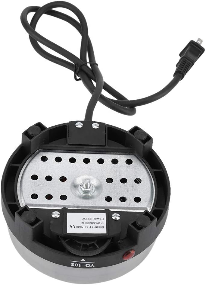 Electric Mini Stove Hot Plate, 500W Single Burner, Pack of 2 T93266