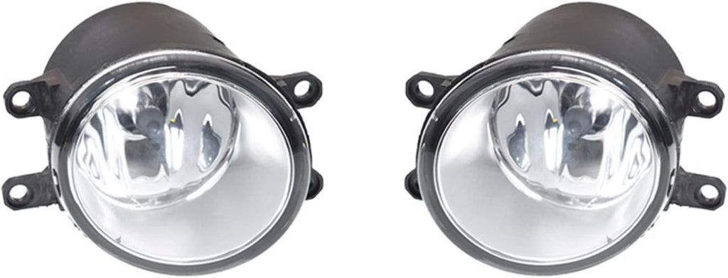 2Pcs Clear Fog Lights with Switch Kit D993