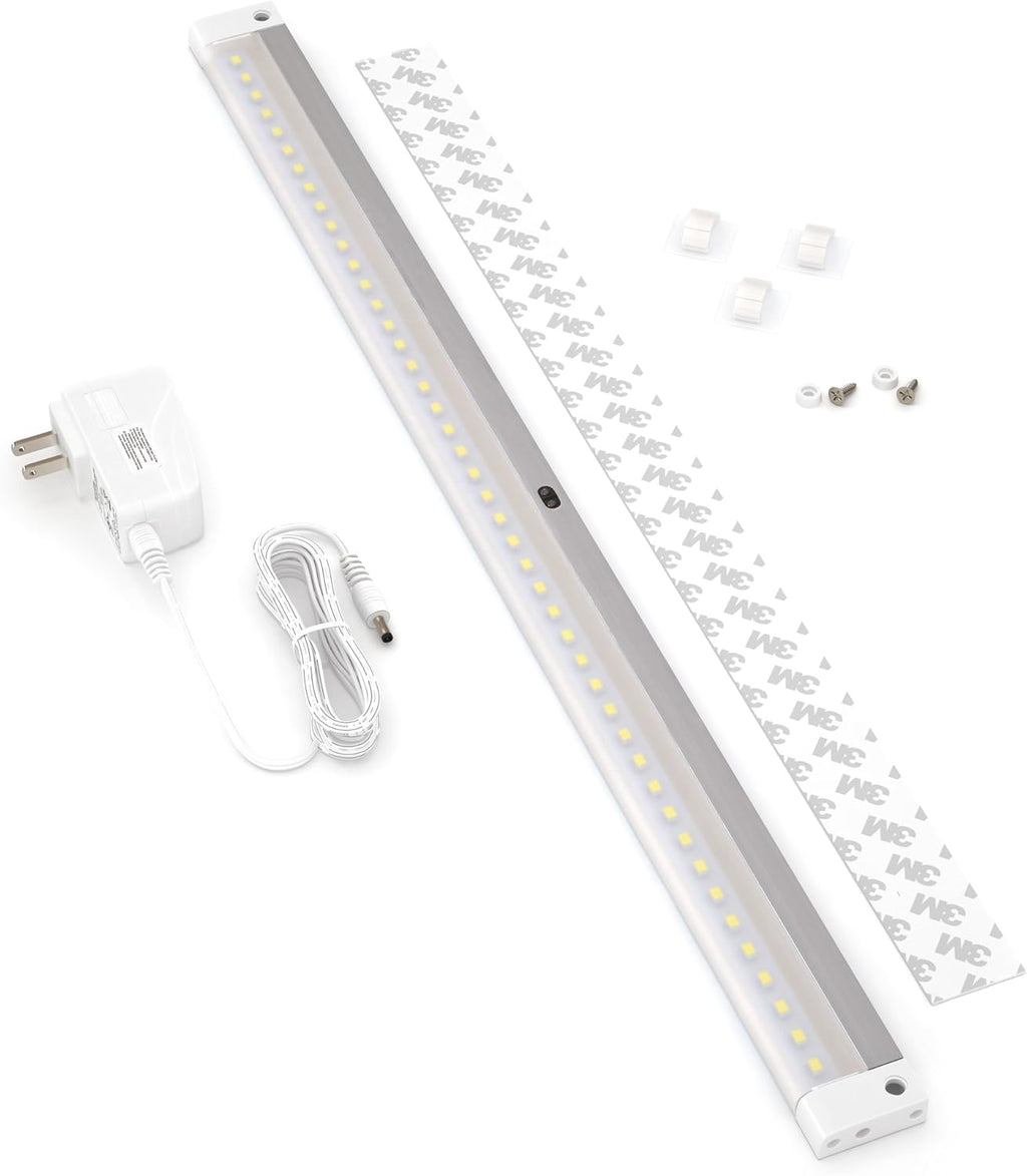 White Finish LED Dimmable Under Cabinet Lighting 40 Inch Panel J90500