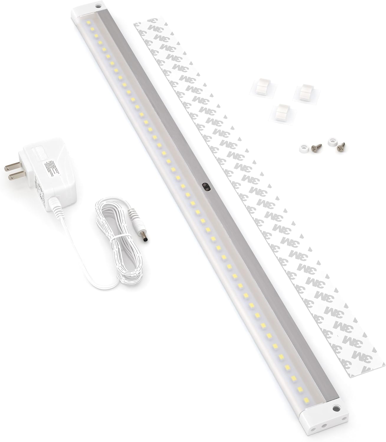 White Finish LED Dimmable Under Cabinet Lighting 40 Inch Panel J90500