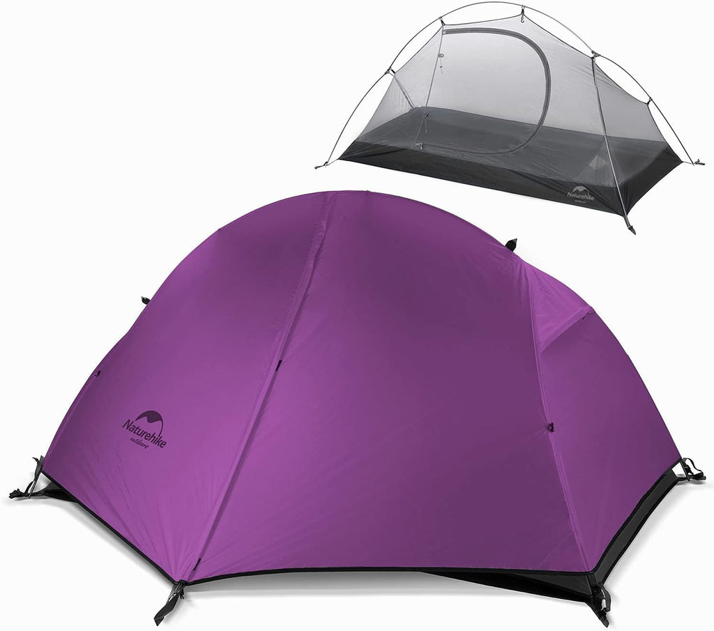 1 Person Ultralight Waterproof Backpacking Tent with Footprint U75093