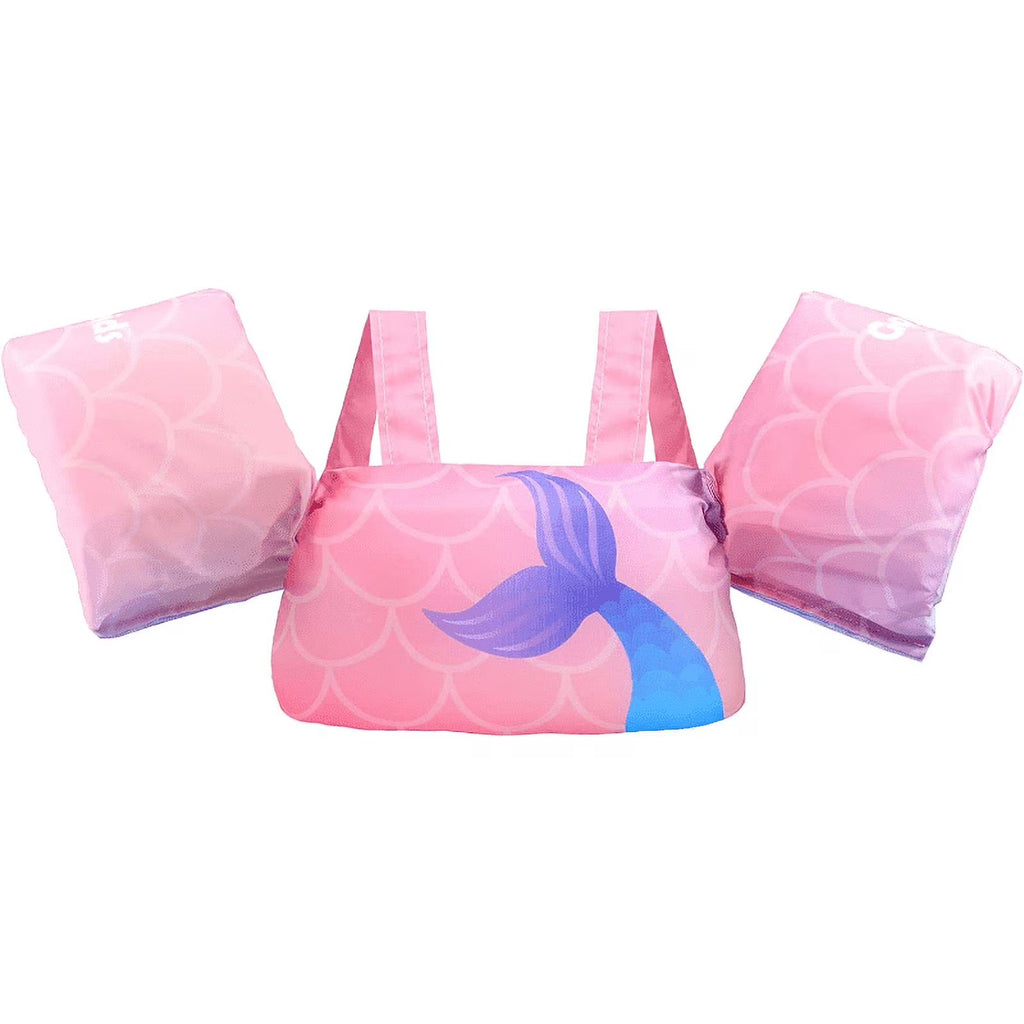 Toddler Swim Vest with Water Wings and Shoulder Strap Q325