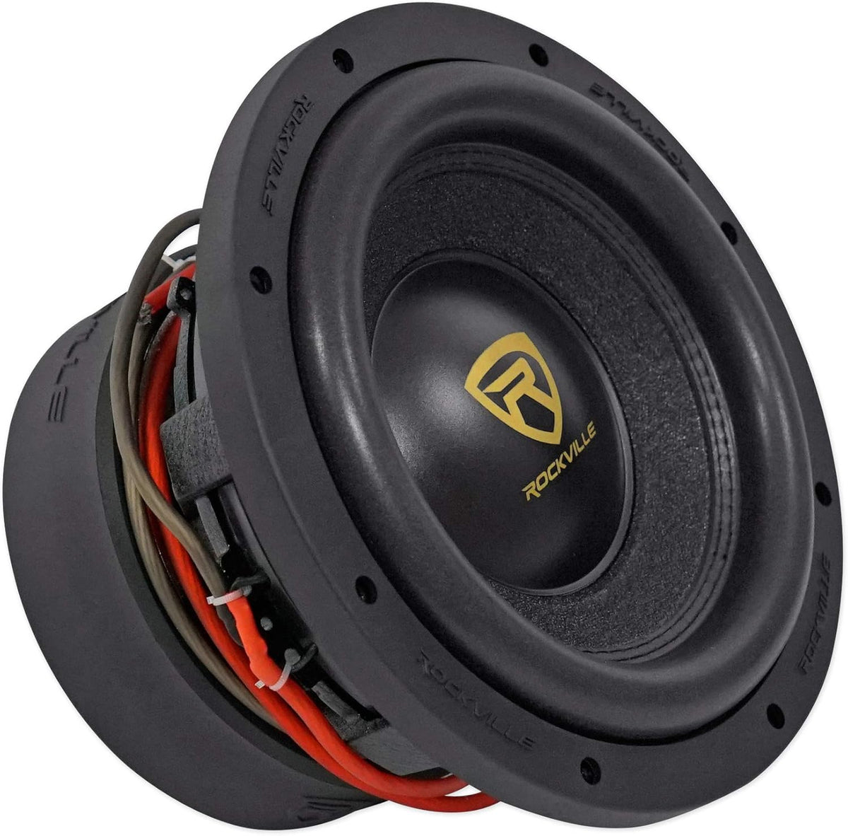10" 6400 Watt Car Subwoofers with Sealed Sub Box Enclosure A332039