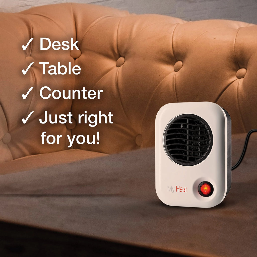 White Personal Heater J636629