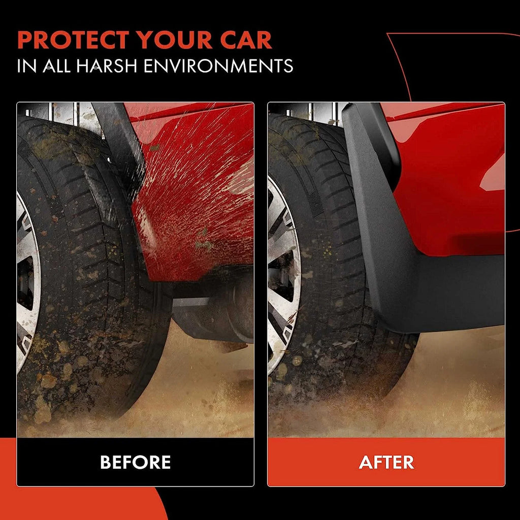 4-PC Splash Guard Mud Flaps Set D361