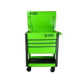 Green Locking Drawer Tool Cart B79478