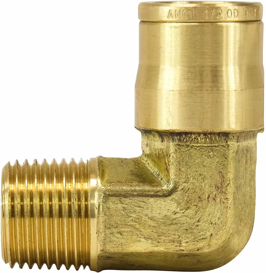 DOT Brass Push to Connect Air Brake Line Fittings Connector Kit 28-Piece A720307