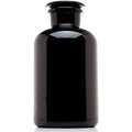 2 LITER Black Ultraviolet Glass Apothecary Jar F9990