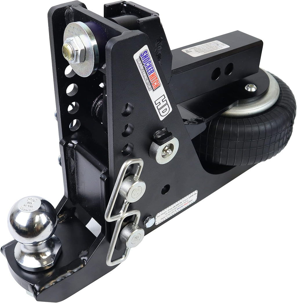 Black Air Drop Hitch with 2-5/16" Ball C540