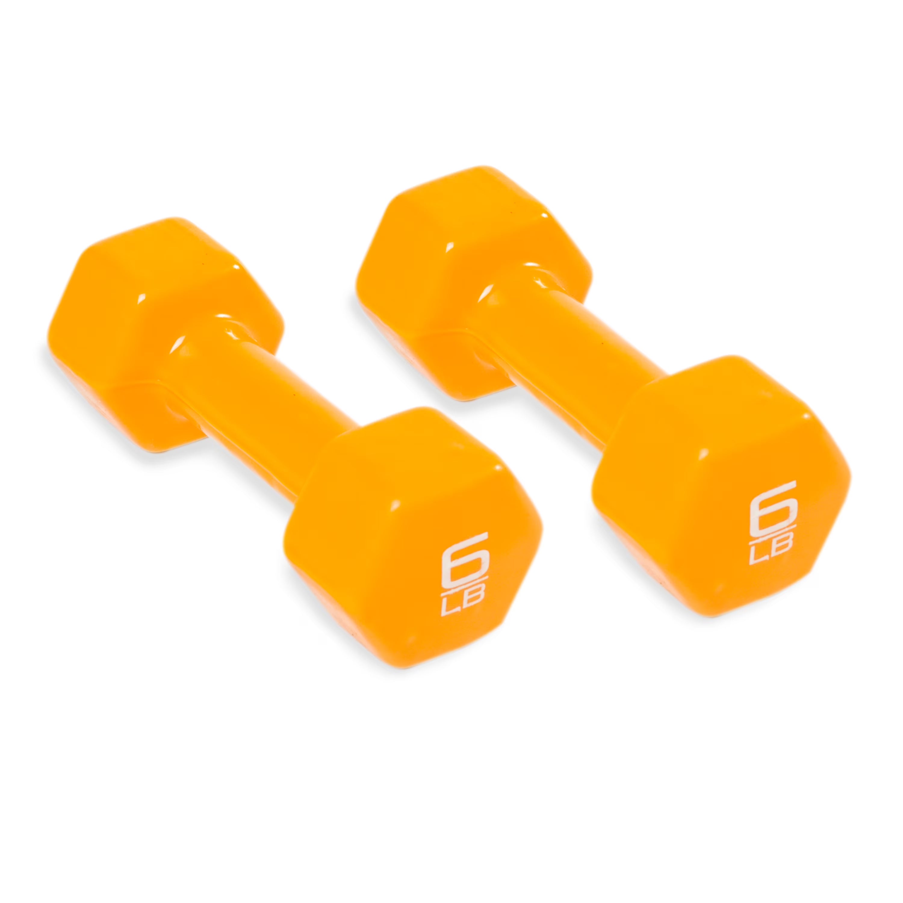6 Pound Pair Vinyl Coated Dumbbells L772349