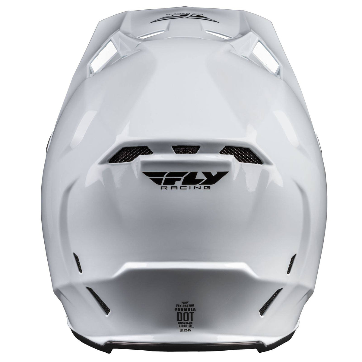 White 2x Solid Helmet W26551