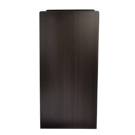 Black 40 Gallon Wood Trash Can Enclosure Q66271