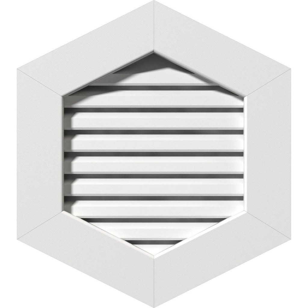 20x22W x 20x22H Vertical Peaked Gable Vent T946089