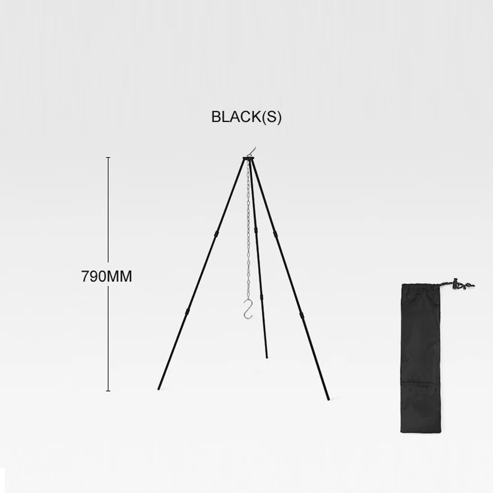 Portable Aluminum Alloy Tripod Bonfire Rack G970952