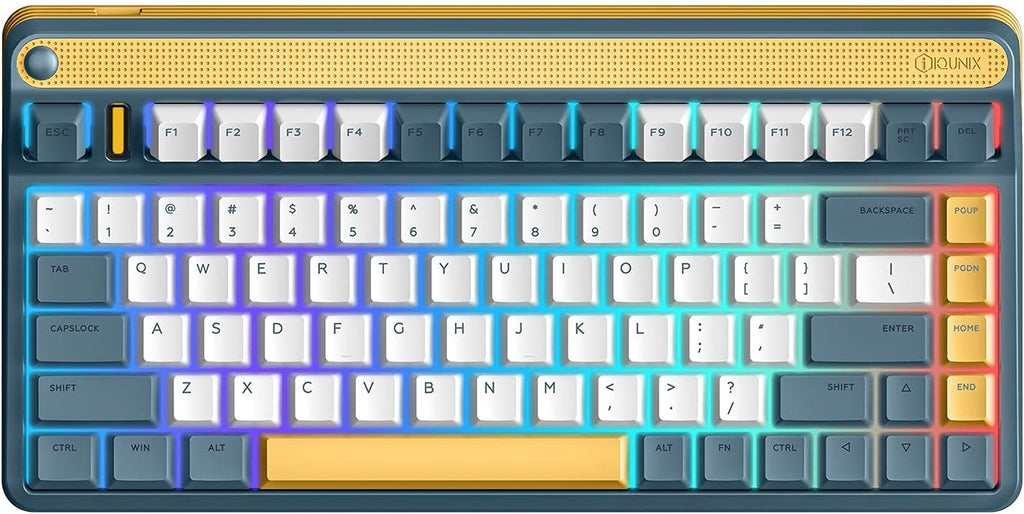 Compact 83 Keys Wireless Mechanical Keyboard with Cherry MX Red Switch B5825