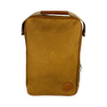 Canvas Golf Shoe Bag with Leather R493