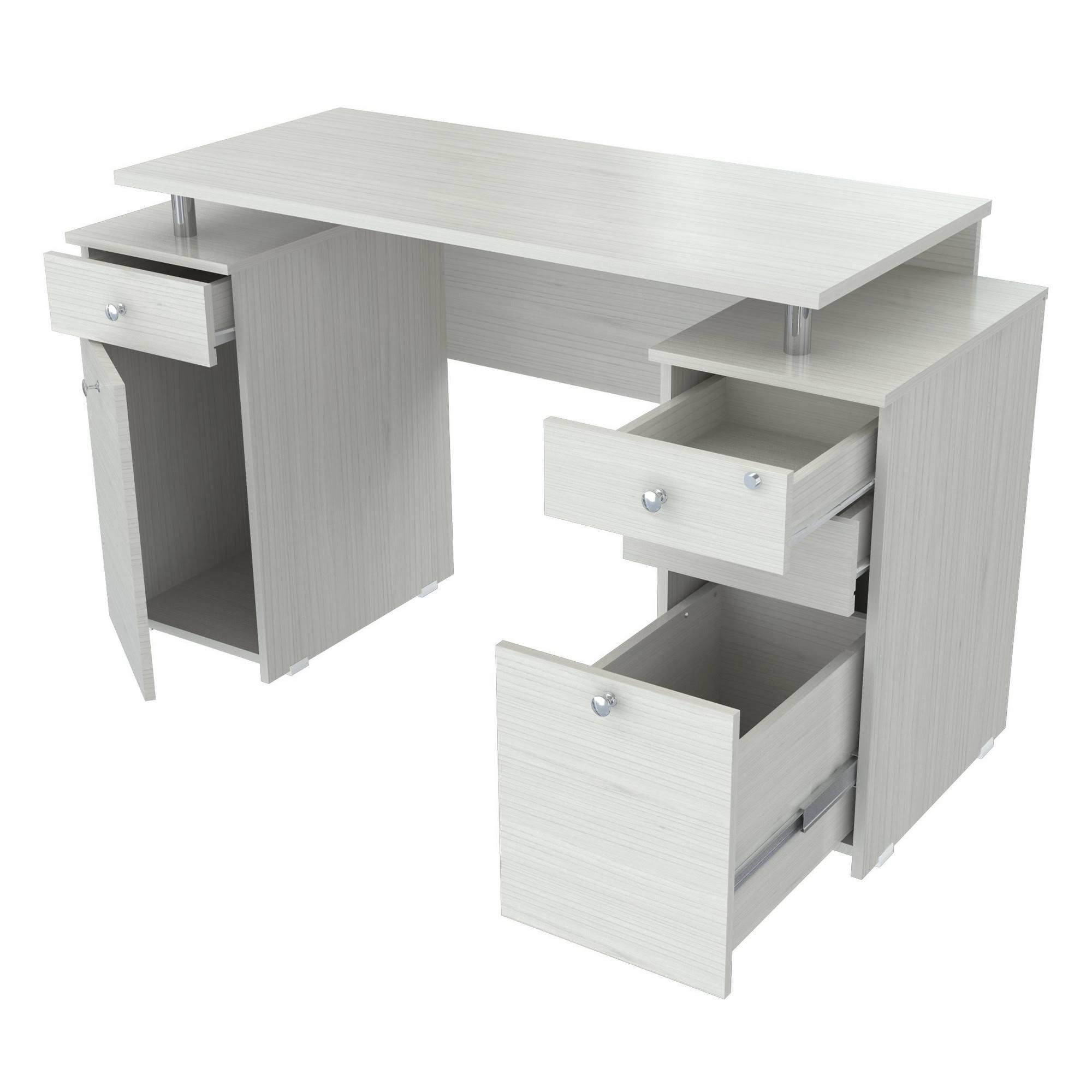 White Computer Desk O45783