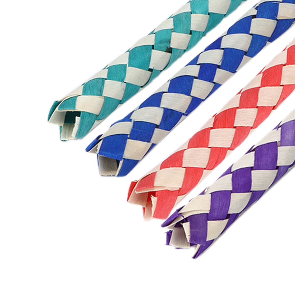 24pcs Chinese Bamboo Finger Trap, Birds Parrots Chew Toy, DIY Toy O6053