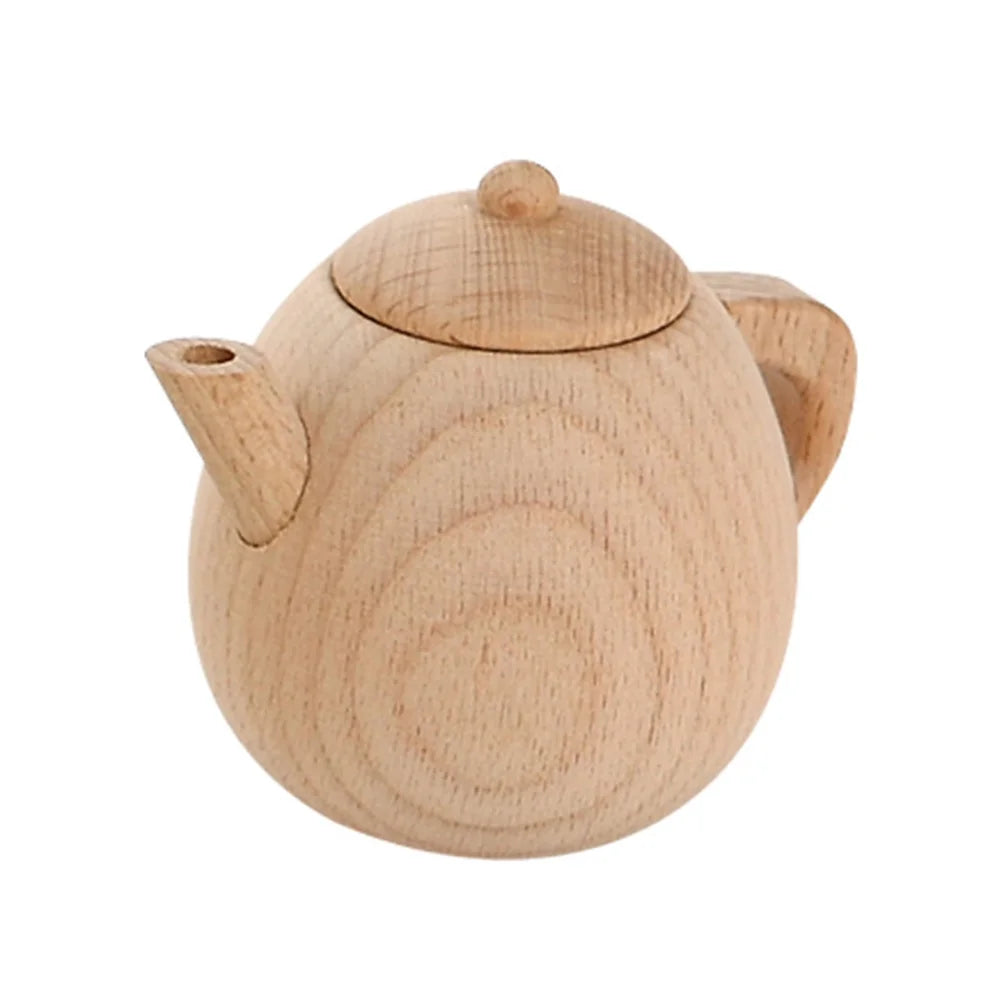 Solid Wood Tea Pot Toy S271