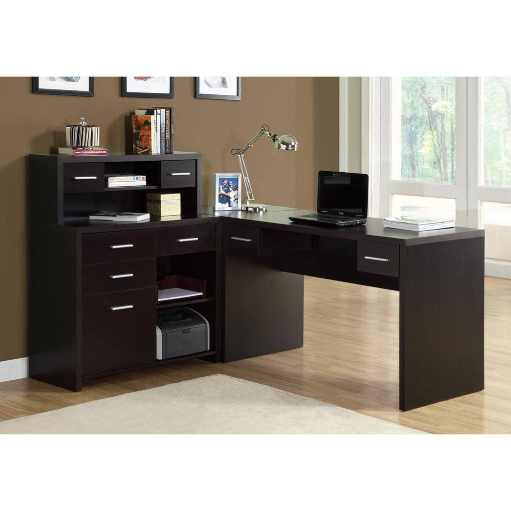 Cappuccino Particle Board Computer Desk D13493