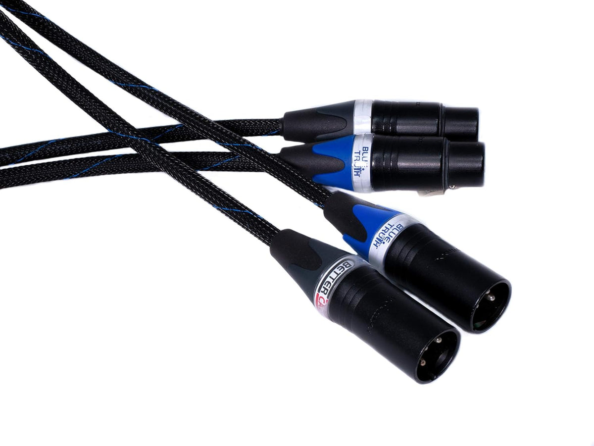 Balanced XLR Cables - Stereo Pair (2 Cables) - 3 Feet N23150