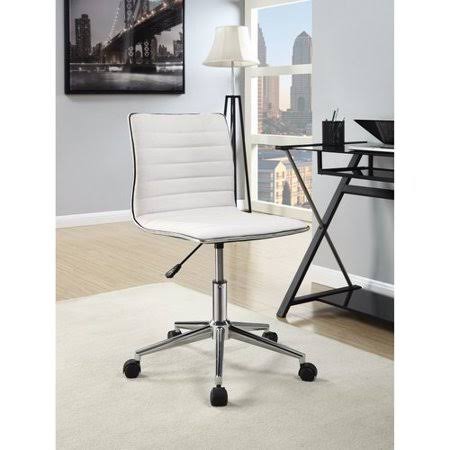 White Mid-Back Conference Chair N86948