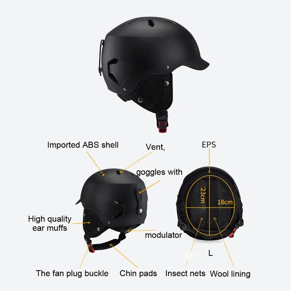 Winter Warm Cycling Safety Helmets L39373