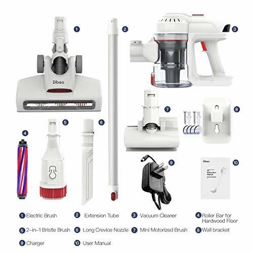 Lightweight Cordless Vacuum Cleaner 12000Pa 2 in 1 Bagless Rechargeable Vacuum Cleaner Q17689