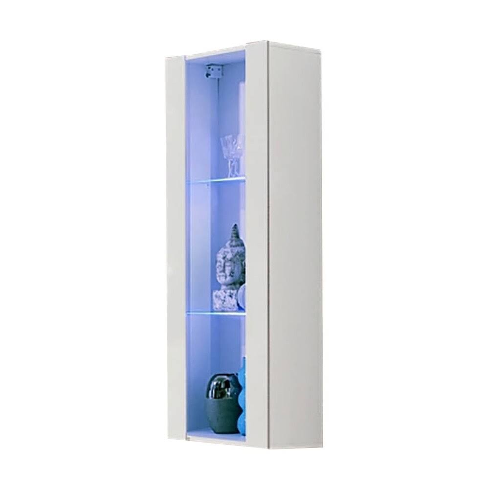 White Wall-Mounted Bookcase I13441