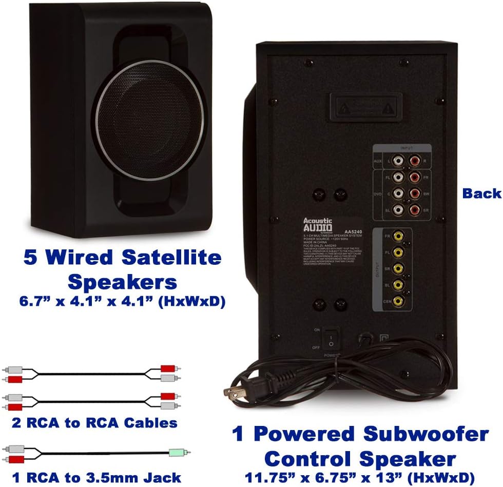 5.1 Bluetooth Speaker System T640