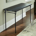 Black Vinyl Top Folding Table E70250