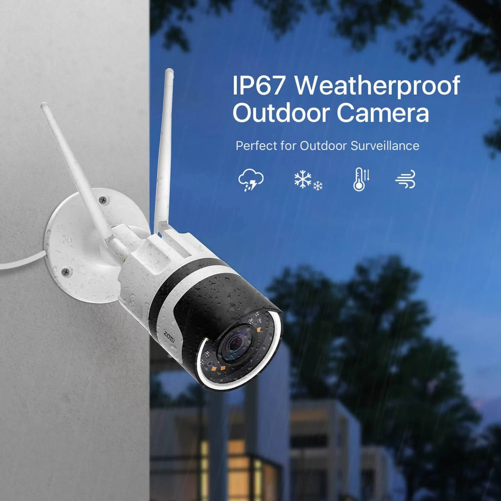 1080p 4 Channel NVR Security System with PIR Sensor W73459