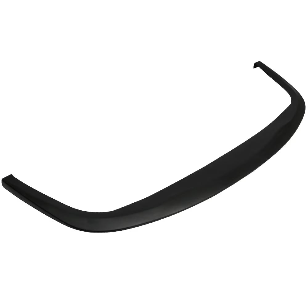 Front Bumper Lip Spoiler Unpainted Black PU Poly Urethane Z152