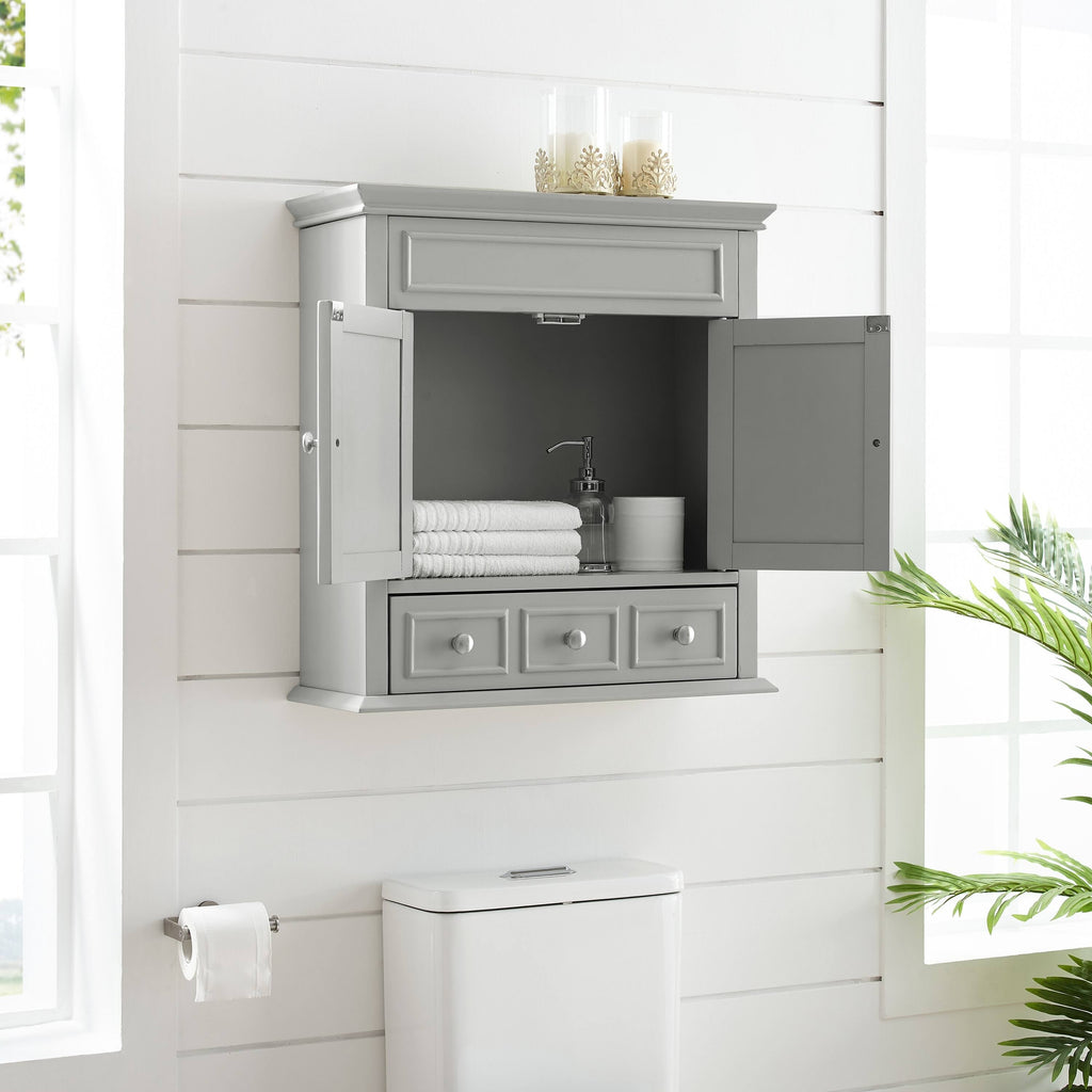Gray Wall Cabinet T4120