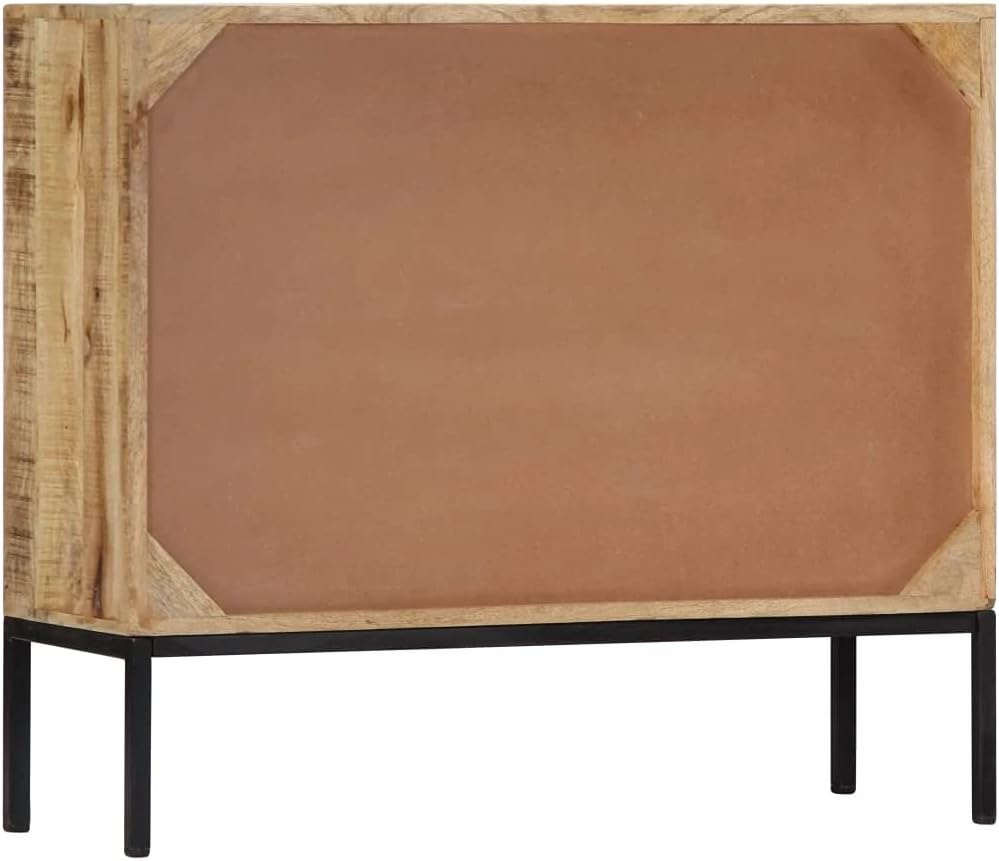 Solid Mango Wood Sideboard with Drawer Storage G24039