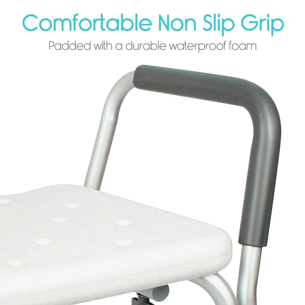 Shower Chair with Back and Arms S886