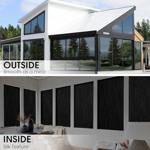 Blackout Window Privacy Film 45.2 x 314.9 Inches G70000