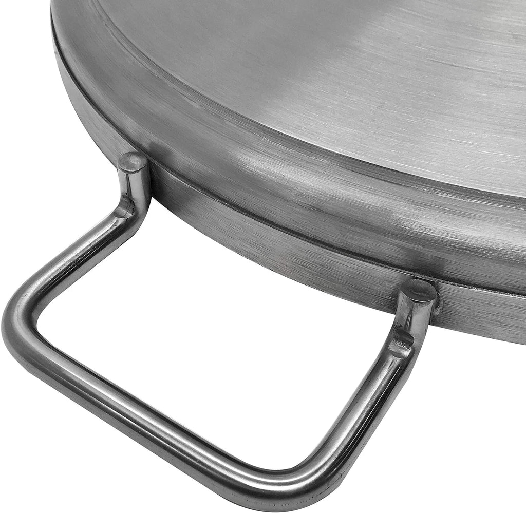 16 Inch Stainless Steel Flat Griddle Pan Z81717