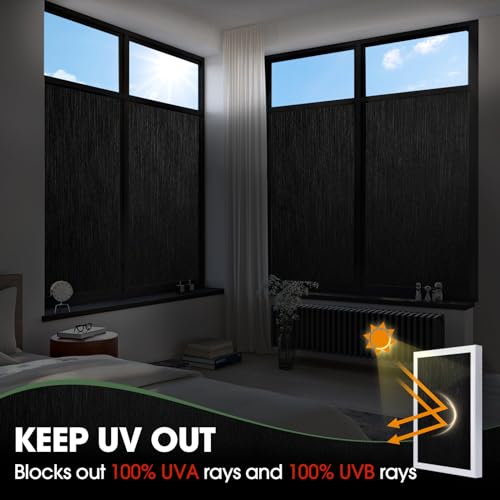 Blackout Window Privacy Film 45.2 x 314.9 Inches G70000