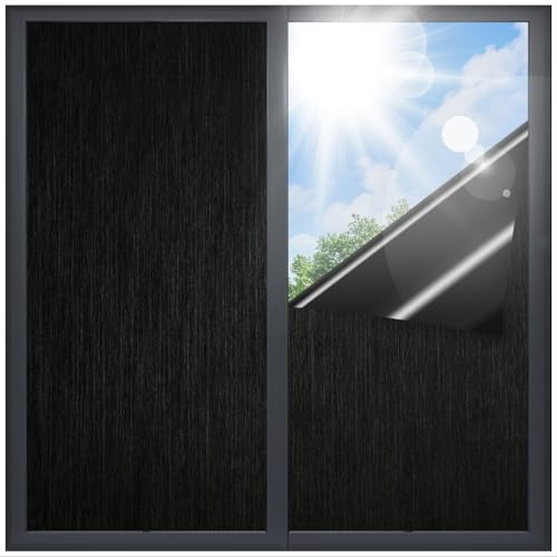 Blackout Window Privacy Film 45.2 x 314.9 Inches G70000