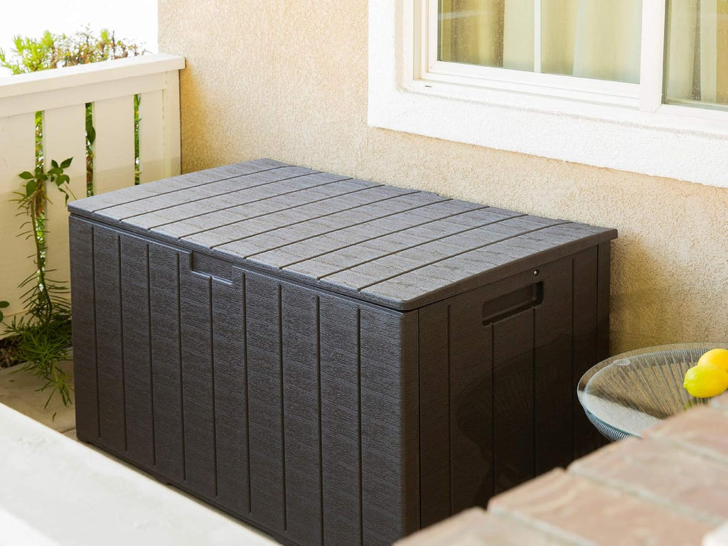 130 Gallon Outdoor Storage Deck Box L7795