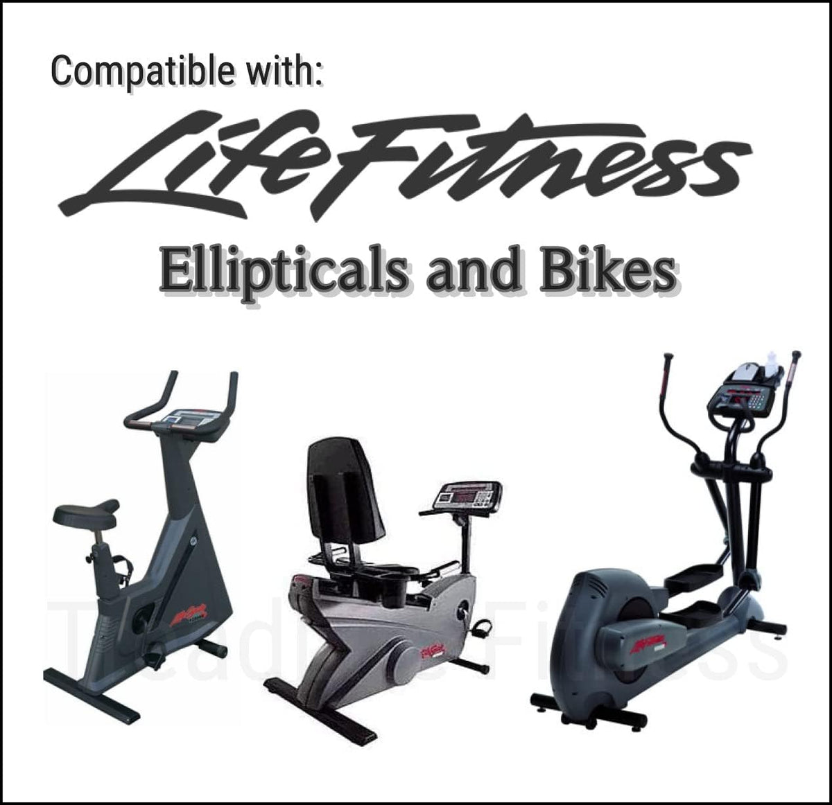 Replacement Battery Compatible with LifeFitness 9500HR Ellipticals Pack of 2 G48518