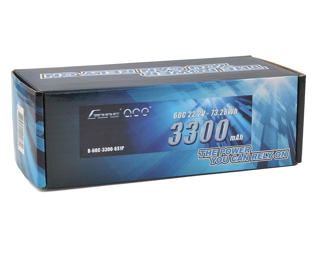 22.2V 60C 6s 3300mAh Lipo Battery Pack with EC5 Plug Y71926